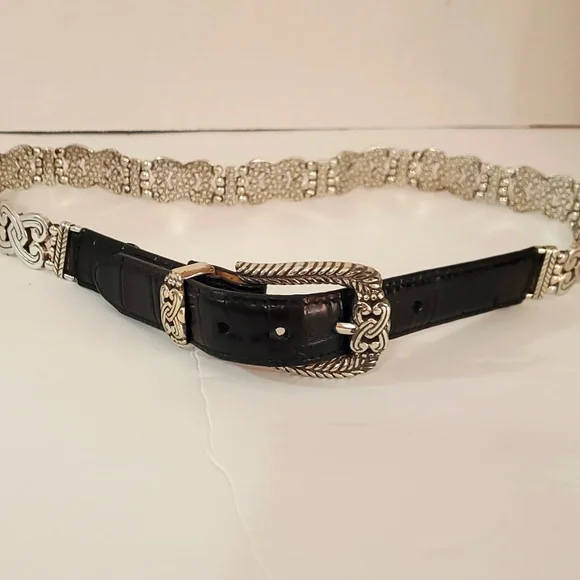Brighton | Accessories | Brighton Black Leather Silver  display picture 1